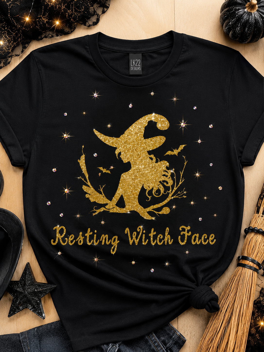 Day 8 of 177 resting witch face tee