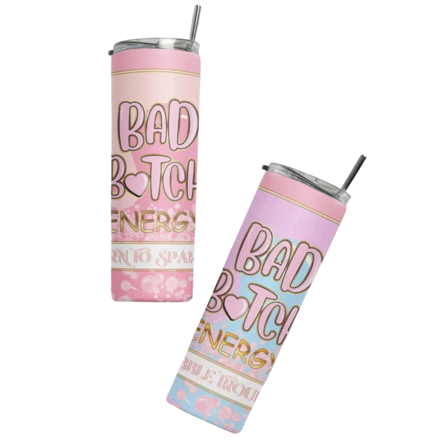 Bad Bitch Duo X2 Pattern Gift Design For Girls and Gifts For Mums 750ml Water Bottle