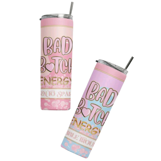 Bad Bitch Duo X2 Pattern Gift Design For Girls and Gifts For Mums 750ml Water Bottle