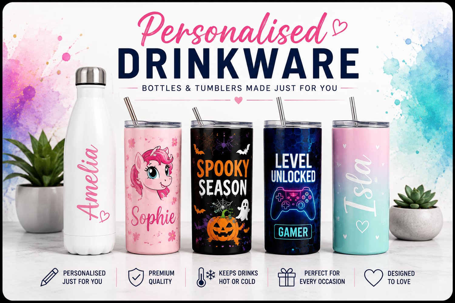 Personalised Drinkware