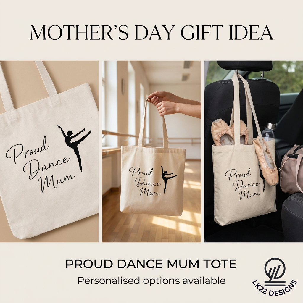 👜 Proud Dance Mum Tote Bag