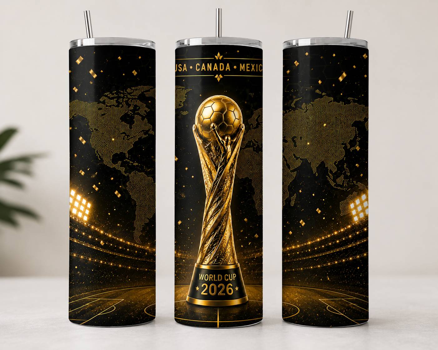 Day 9 of 177 a design a day🏆 football 2026 Inspired 20oz Skinny Tumbler
