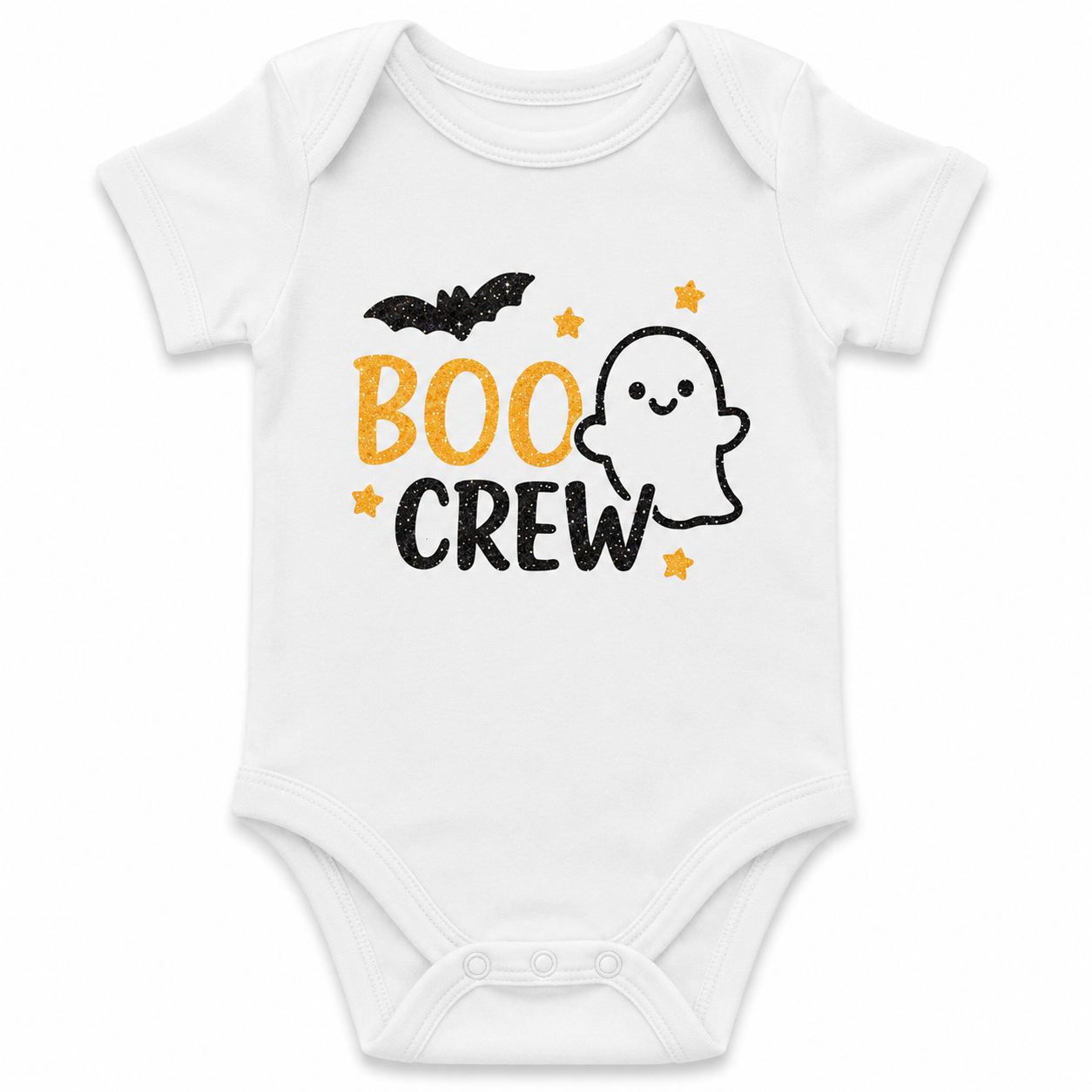Day 2 of 177 | Boo Crew Halloween Baby Vest | Baby’s First Halloween Bodysuit | Cute Ghost Baby Grow