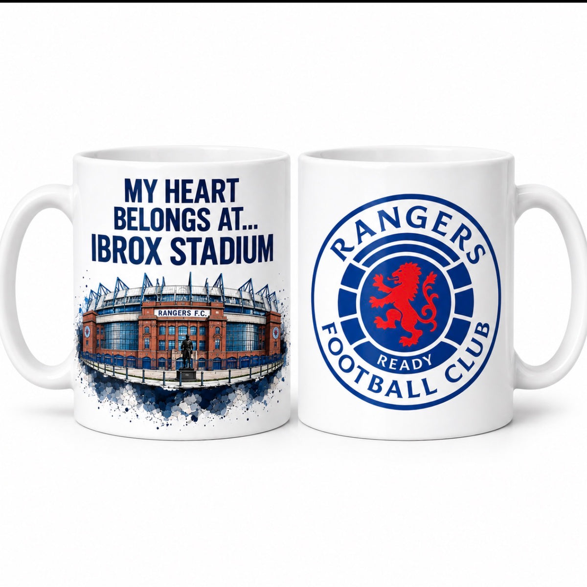 Football Stadium Mug – My Heart Belongs At…