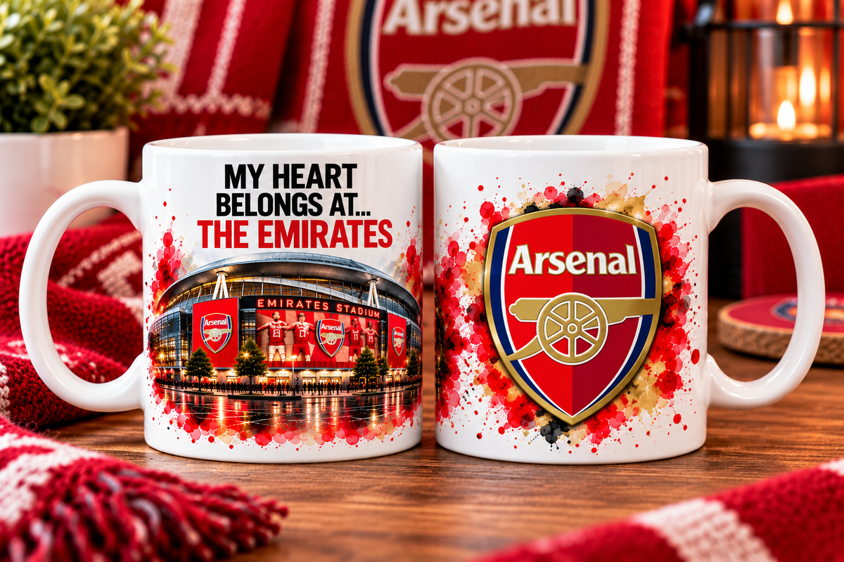 Football Stadium Mug – My Heart Belongs At…