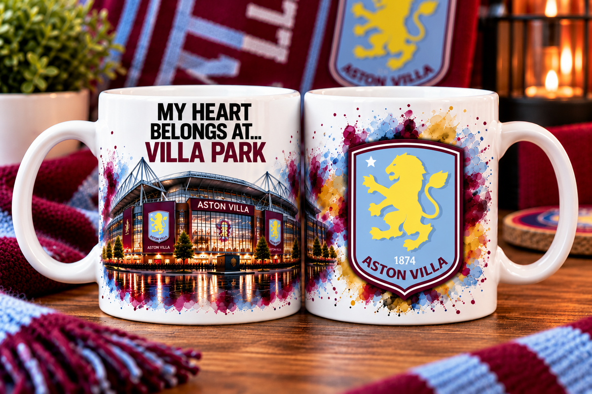 Football Stadium Mug – My Heart Belongs At…