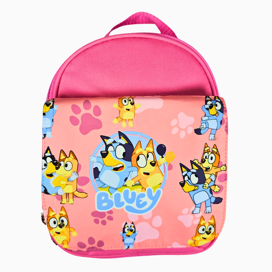 Bluey Pink Girls Lunch Box