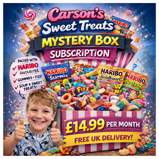Carson’s Sweet Treats Mystery Box Subscription