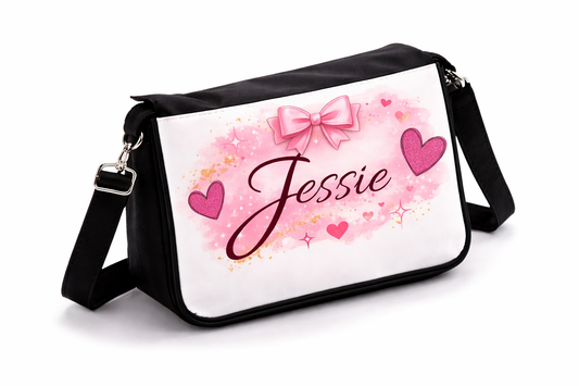 Personalised Name Shoulder Bag – Custom Printed