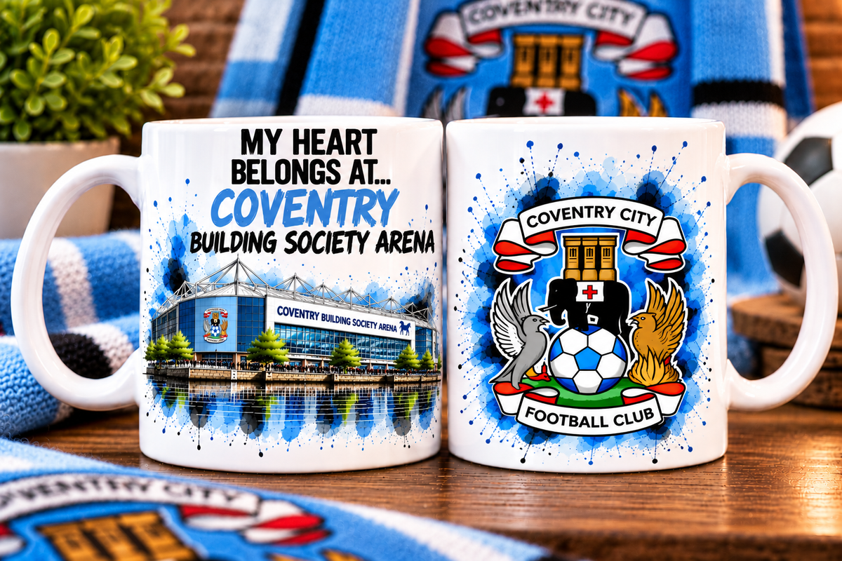 Football Stadium Mug – My Heart Belongs At…