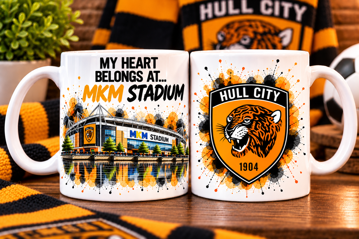 Football Stadium Mug – My Heart Belongs At…