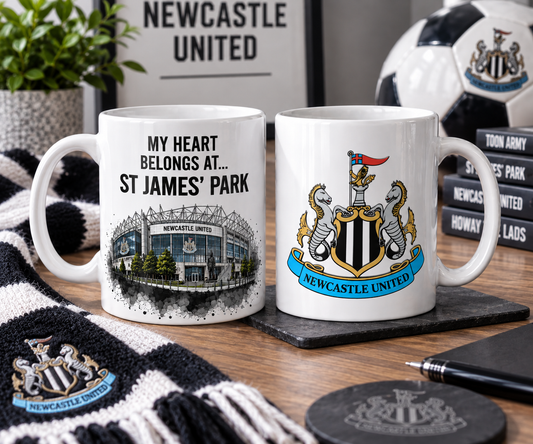 Football Stadium Mug – My Heart Belongs At…