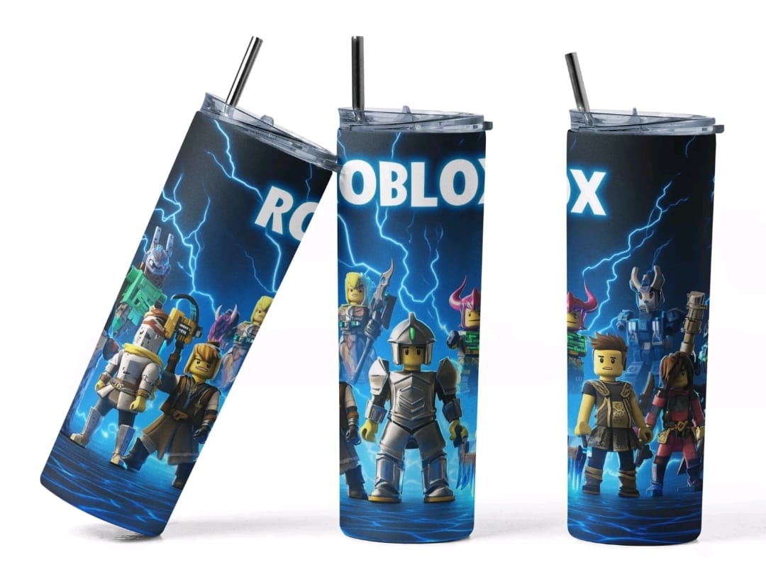 LK22Designs Roblox Fans Need This 750ml Tumbler!