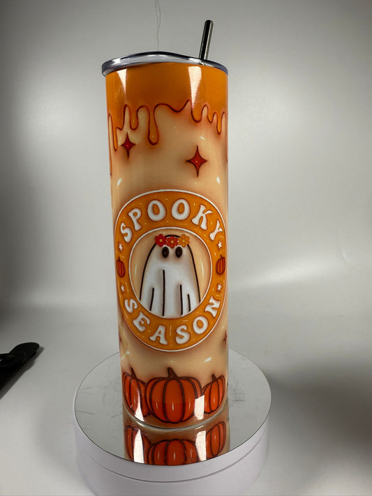 Coffee Shop Inspired Hallowen 20oz tumbler