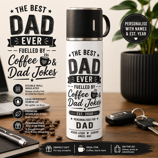 ☕ Day 4 of 177 | Personalised Flask for Him