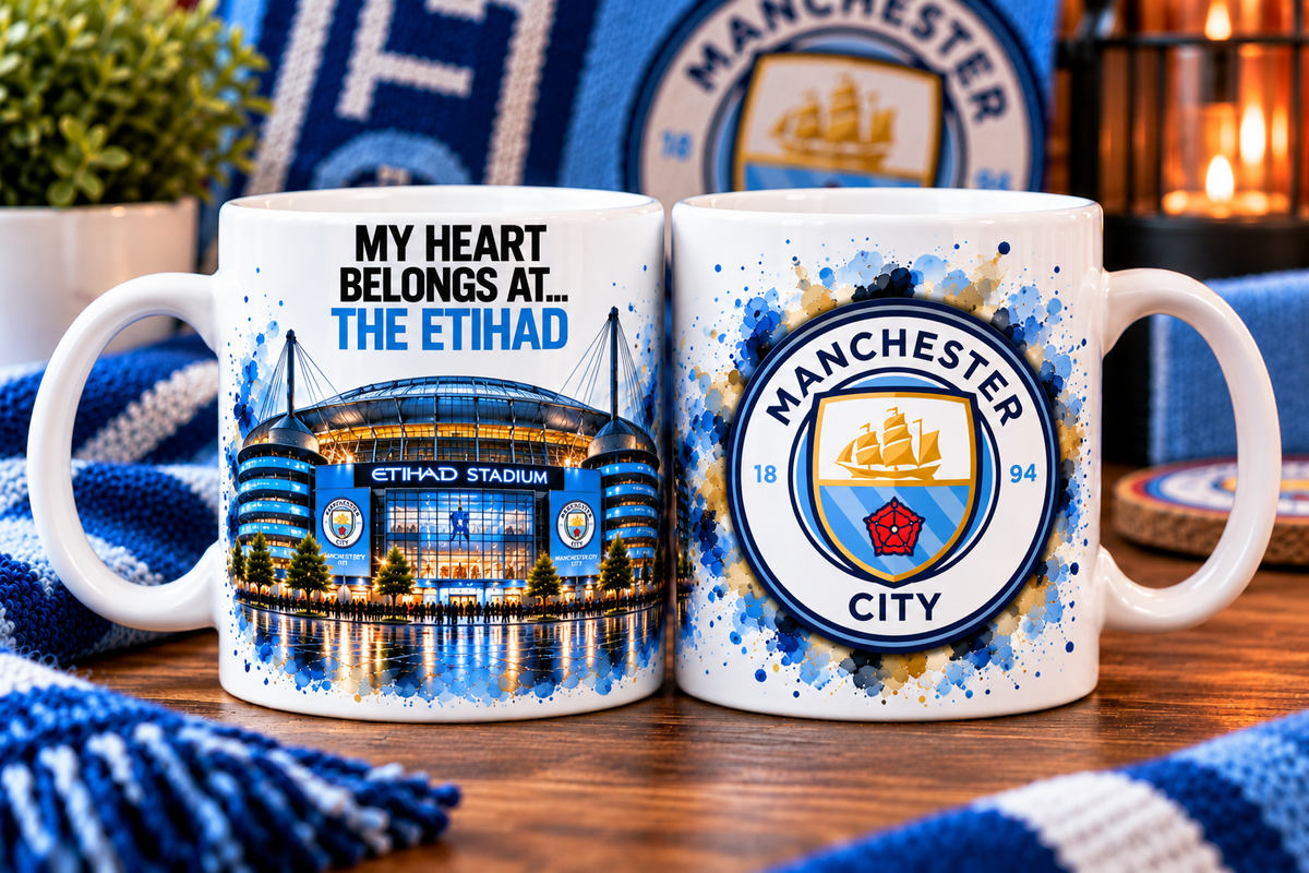 Football Stadium Mug – My Heart Belongs At…