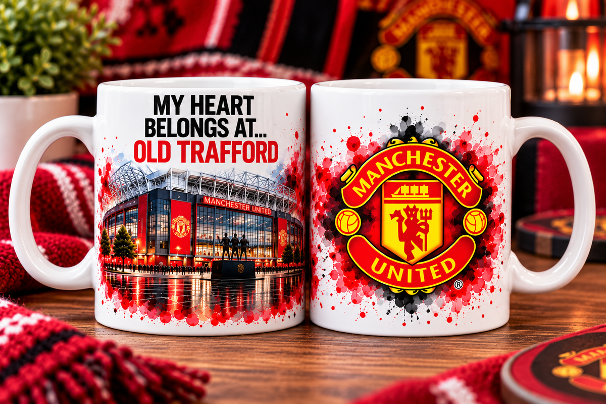 Football Stadium Mug – My Heart Belongs At…