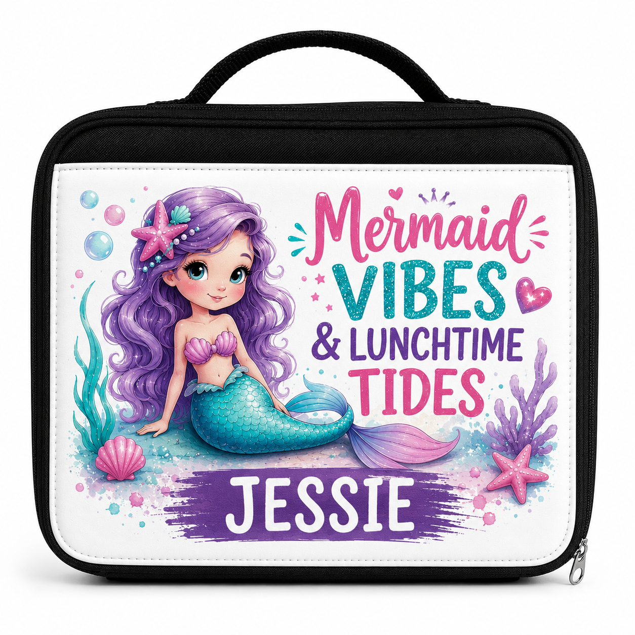 Personalised Children’s Lunch Bag with Name Insulated School Lunch Bag Day 11 of 177 design a day challenge ❤️