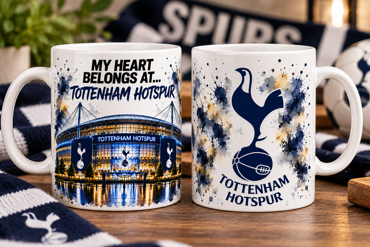 Football Stadium Mug – My Heart Belongs At…